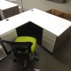 Maverick desk with return, chair - 2