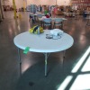 (Lot) brake room table and chairs