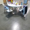 (Lot) brake room table and chairs - 5