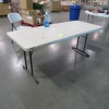 (Lot) brake room table and chairs - 6