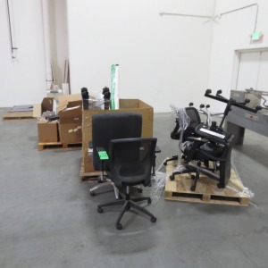 Chairs and office items