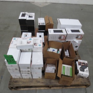Inventory Lot: Printer, camera, microphone, tracker