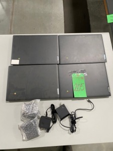 Lenovo Laptops 4 units