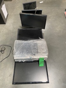 Multiple computer monitors