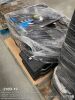 10 Pallets of games adapters, accessories, scrap monitors and packaging materials. - 19